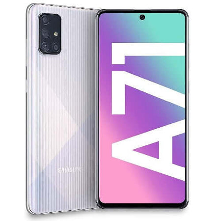Samsung Galaxy A71 Prism Crush Silver at Best Price in KSA
