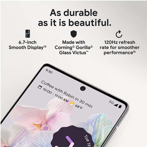 Google Pixel 6 Pro 128GB, 12GB Ram Stormy Black