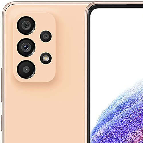 Samsung Galaxy A53 6GB RAM Single Sim 128GB Peach in Saudi
