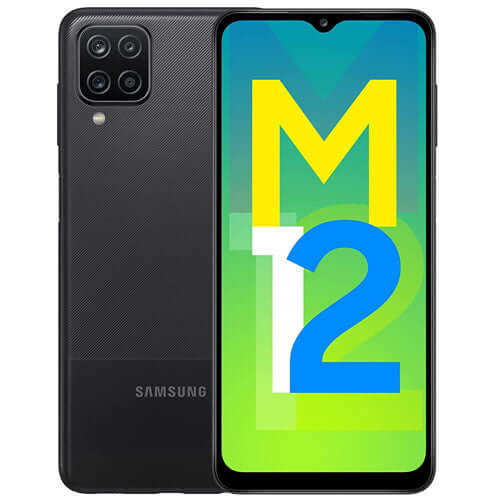 Samsung Galaxy M12 LTE Dual SIM Smartphone, 64GB Storage and 4GB RAM Black 