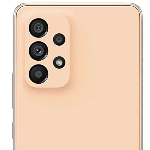 Samsung Galaxy A53 6GB RAM Single Sim 128GB Peach - Camera