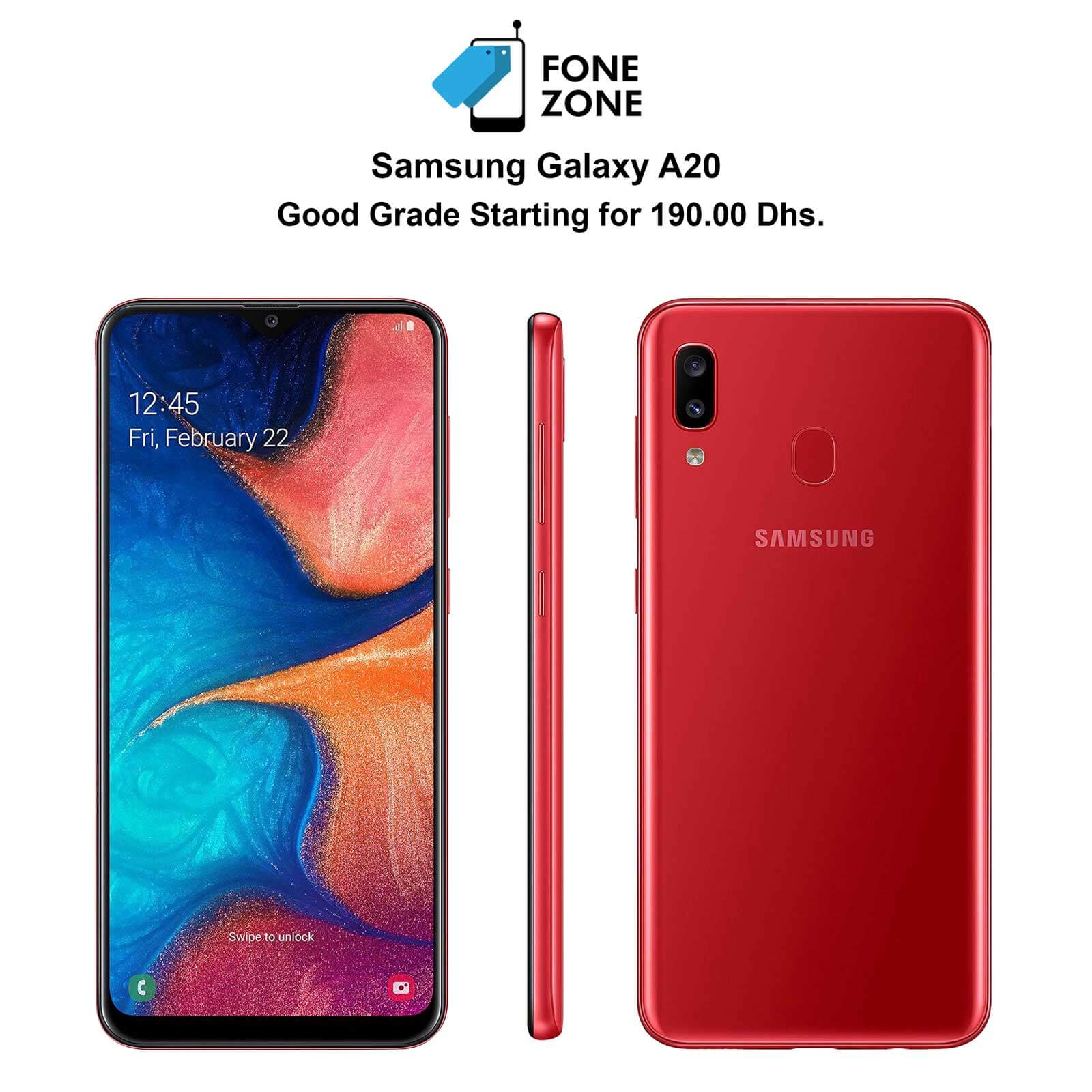 Samsung Galaxy A20 best deals and discounts in KSA