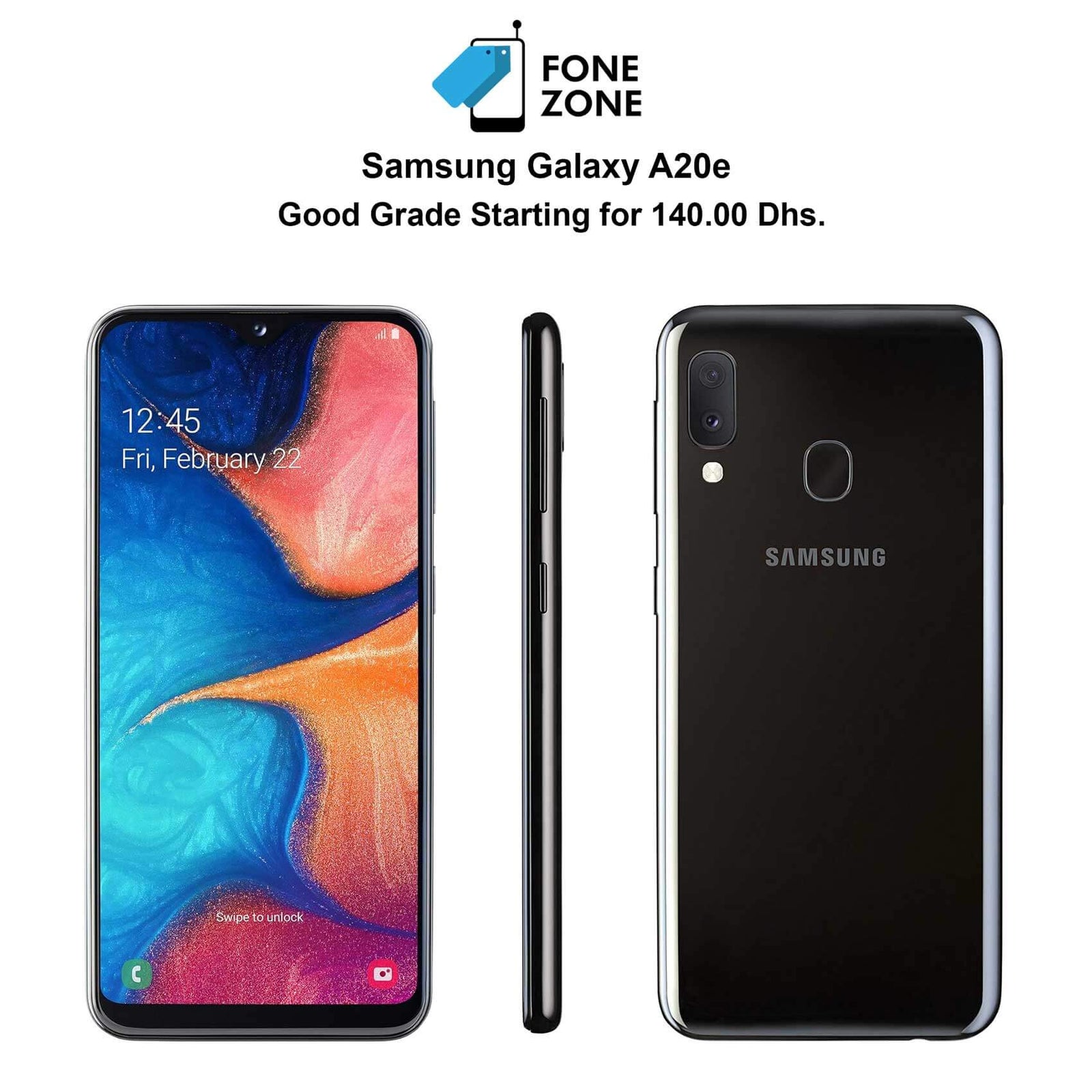 Samsung Galaxy A20e smartphone sale in Saudi Arabia