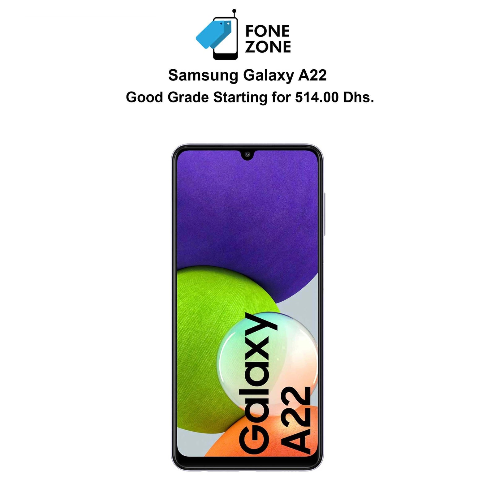 Buy Samsung Galaxy A22 smartphone lowest price in Saudi Arabia