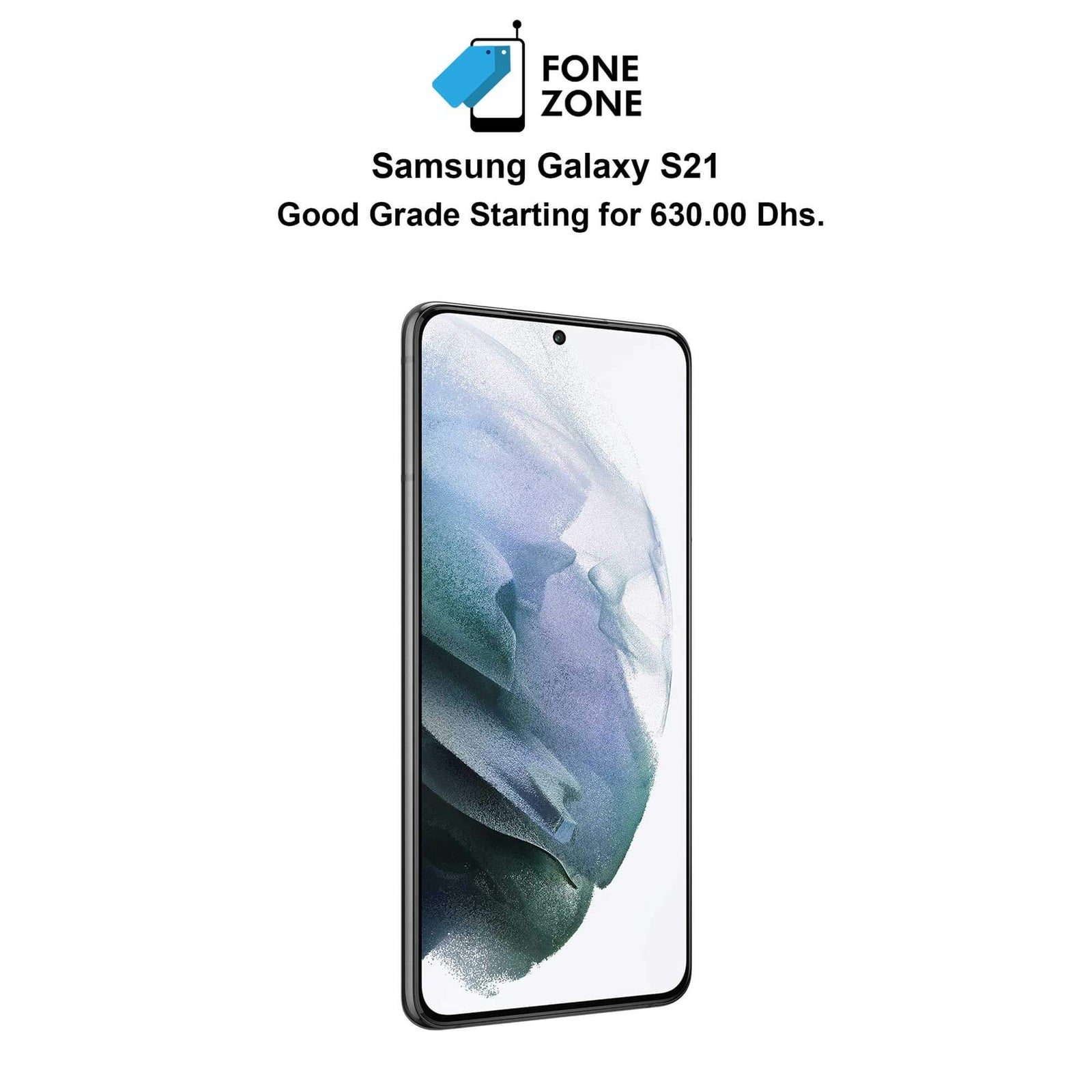 Samsung Galaxy S21 5G smartphone on sale at Fonezone.me