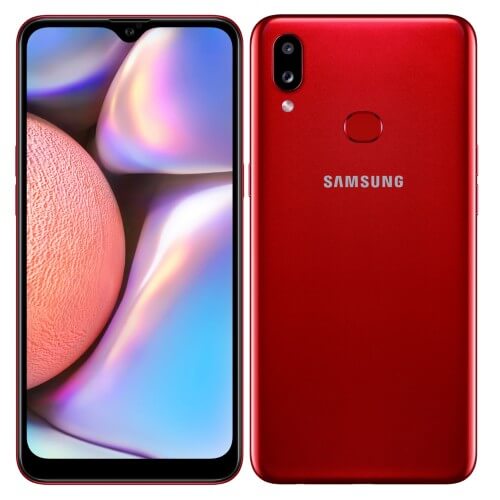 Samsung Galaxy A10s 32GB 2GB Ram Single Sim Red at affordable smartphone in KSA