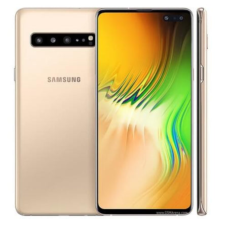Samsung Galaxy S10 5G 128GB 6GB Ram Single Royal Gold | Available at best price in KSA