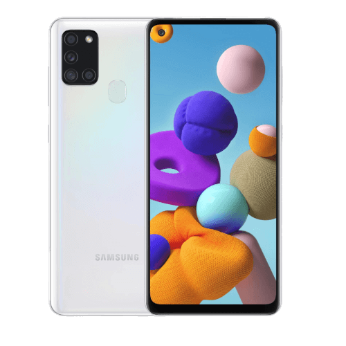 Samsung Galaxy A21S Dual sim 32GB 2GB Ram white | Saudi Arabia