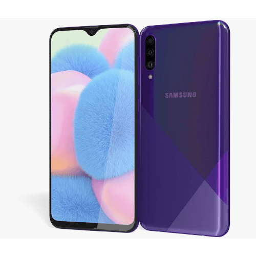 Buy Samsung A30S Dual SIM 32GB Prism Violet | Saudi Arabia