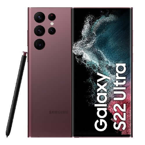 Samsung Galaxy S22 Ultra 256GB 12GB RAM Burgundy