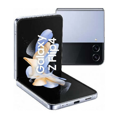  Samsung Galaxy Z Flip4 Folding Phone 128GB Blue in the Saudi Arabia (KSA)