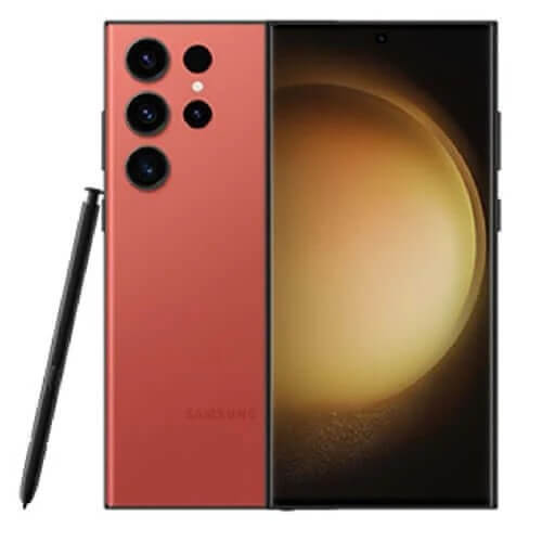 Samsung Galaxy S22 Ultra Red smartphone at best deals in Saudi Arabia