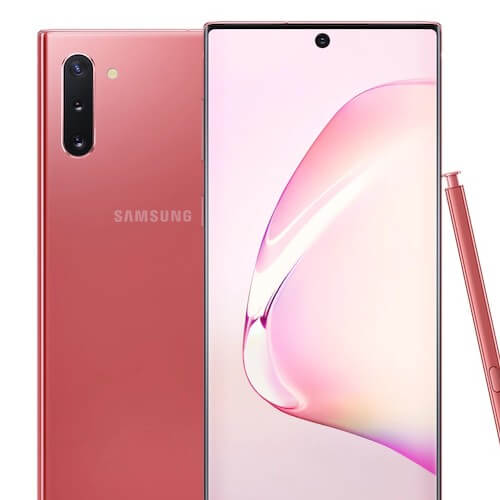 Buy Samsung Note10 256GB Aura Pink in Riyadh Jeddah & KSA