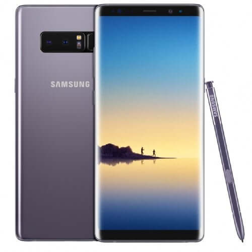 Samsung Galaxy Note8 64GB 4GB RAM Orchid Gray with warranty in KSA