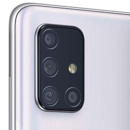 Fonezone.me | Saudi Arabia Samsung Galaxy A71 Prism Crush Silver