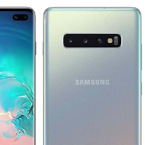 Galaxy S10 Plus (Dual Sim) 128GB 8GB Ram Prism Silver | Riyadh and Jeddah