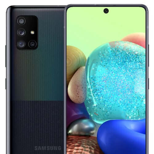 Best deal on Galaxy A71 256GB 8GB Single Sim Black Fonezone.me KSA