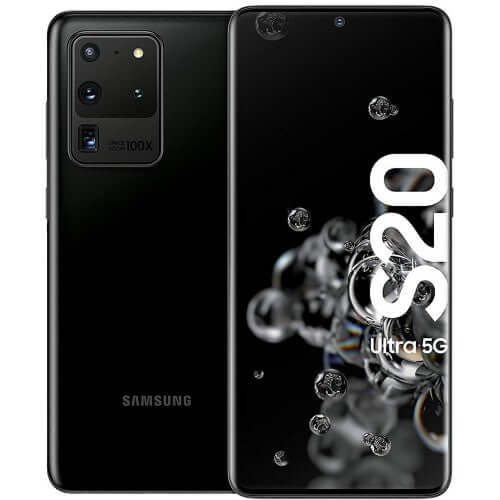 Samsung Galaxy S20 Ultra 256GB 12GB+ ESim Cosmic Black online at Best Price