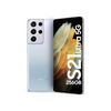 Samsung Galaxy S21 Ultra 5G Android Smartphone, 256GB, 12GB RAM, Dual Sim Mobile Phone, Phantom Silver (KSA Version) (Renewed)