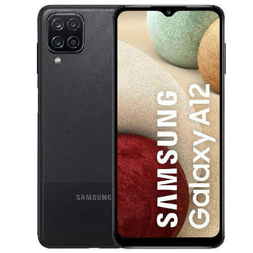 Samsung Galaxy A12 - 128GB, 4GB RAM, Dual Sim, Black Brand New Online Deals on Fonezone