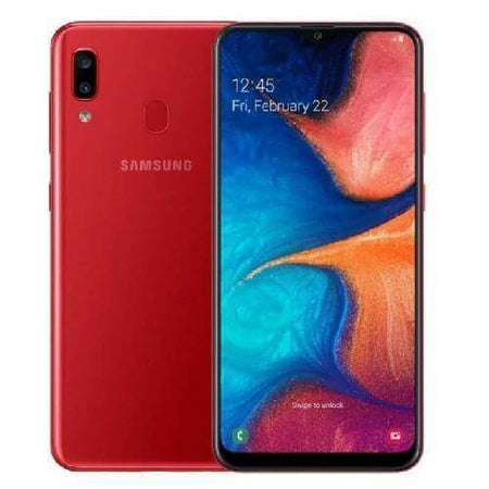 Get Samsung Galaxy A20 32GB (Single Sim) Red Online at Fonezone.me