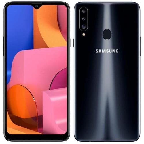 Samsung Galaxy A20s Single Sim Black Phone online in Riyadh, Jeddah - KSA
