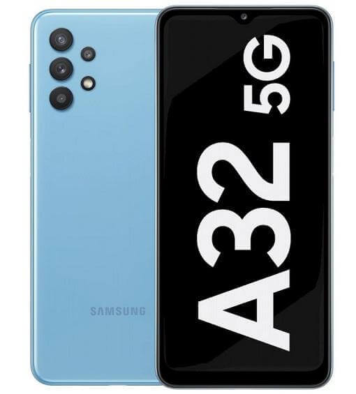 Samsung Galaxy A32 5G, 64 GB (Awesome Blue) - Price in KSA
