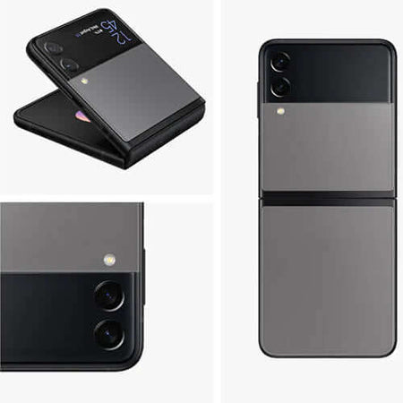 Samsung Galaxy Z Flip3 128GB 8GB RAM Single Sim Gray in Saudi Arabia, Riyadh, Jeddah - KSA