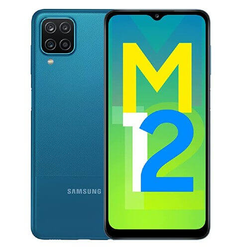  Samsung Galaxy M12 64GB, 4GB Ram Blue in Saudi Arabia, Riyadh - KSA