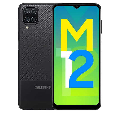 Galaxy M12 LTE Dual SIM Smartphone, 64GB Storage and 4GB RAM Black Brand New | KSA