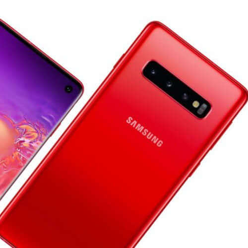 Samsung Galaxy S10 Plus Single Sim 128GB 8GB Ram - Cardinal Red