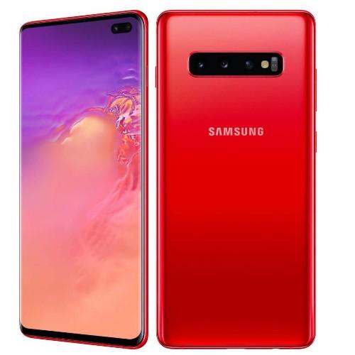 Samsung Galaxy S10+ Dual Sim 128GB 8GB Ram Cardinal Red Online in Saudi (KSA)
