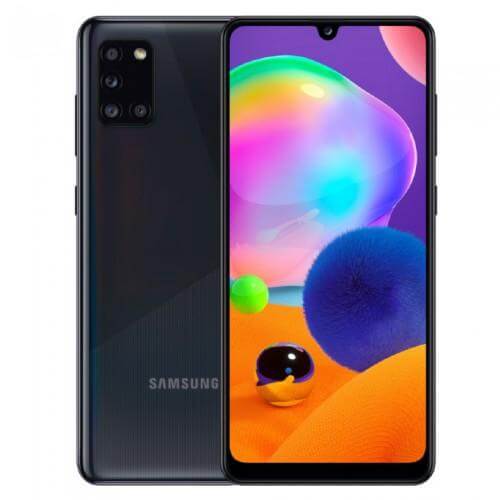 Samsung Galaxy A31 64GB, 4GB Ram Single Sim, Prism Crush Black - KSA